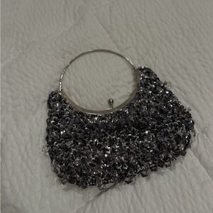 Vintage F/W 2000 Silver Evening Bag